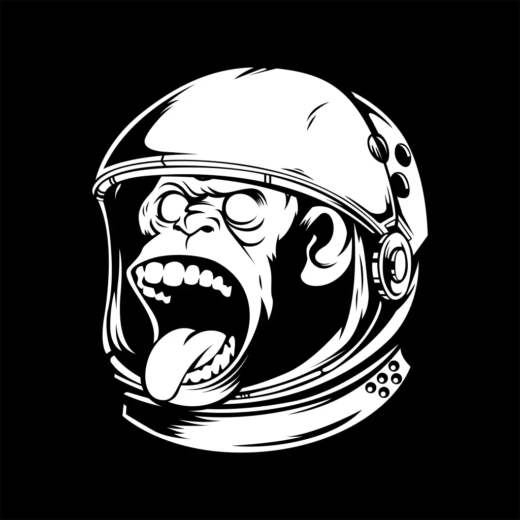 LIVING LIFE FEARLESS "Space Monkey"