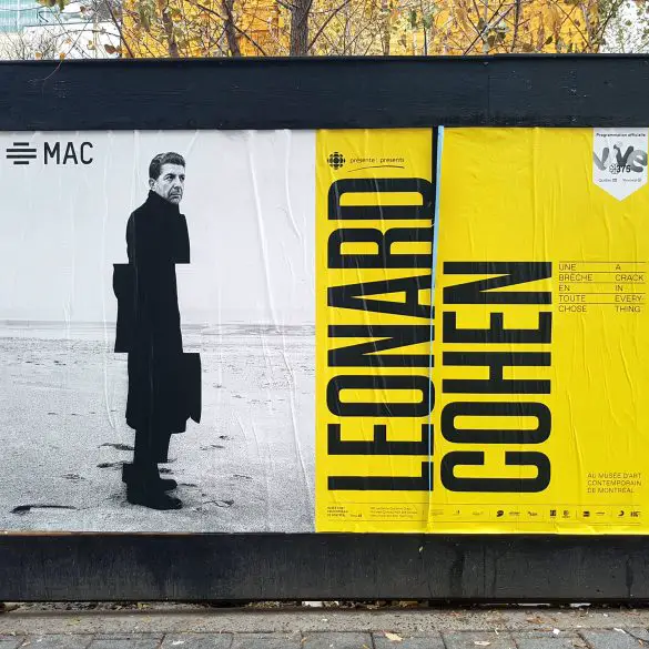 Leonard Cohen's own self-approved exhibition is kicking off its international tour in New York | News | LIVING LIFE FEARLESS