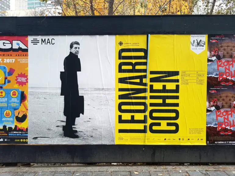 Leonard Cohen's own self-approved exhibition is kicking off its international tour in New York | News | LIVING LIFE FEARLESS