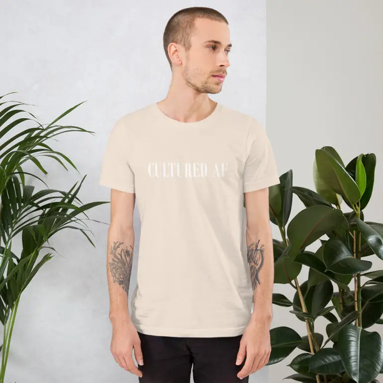 Cultured AF Tee in Soft Cream | Shop | LIVING LIFE FEARLESS