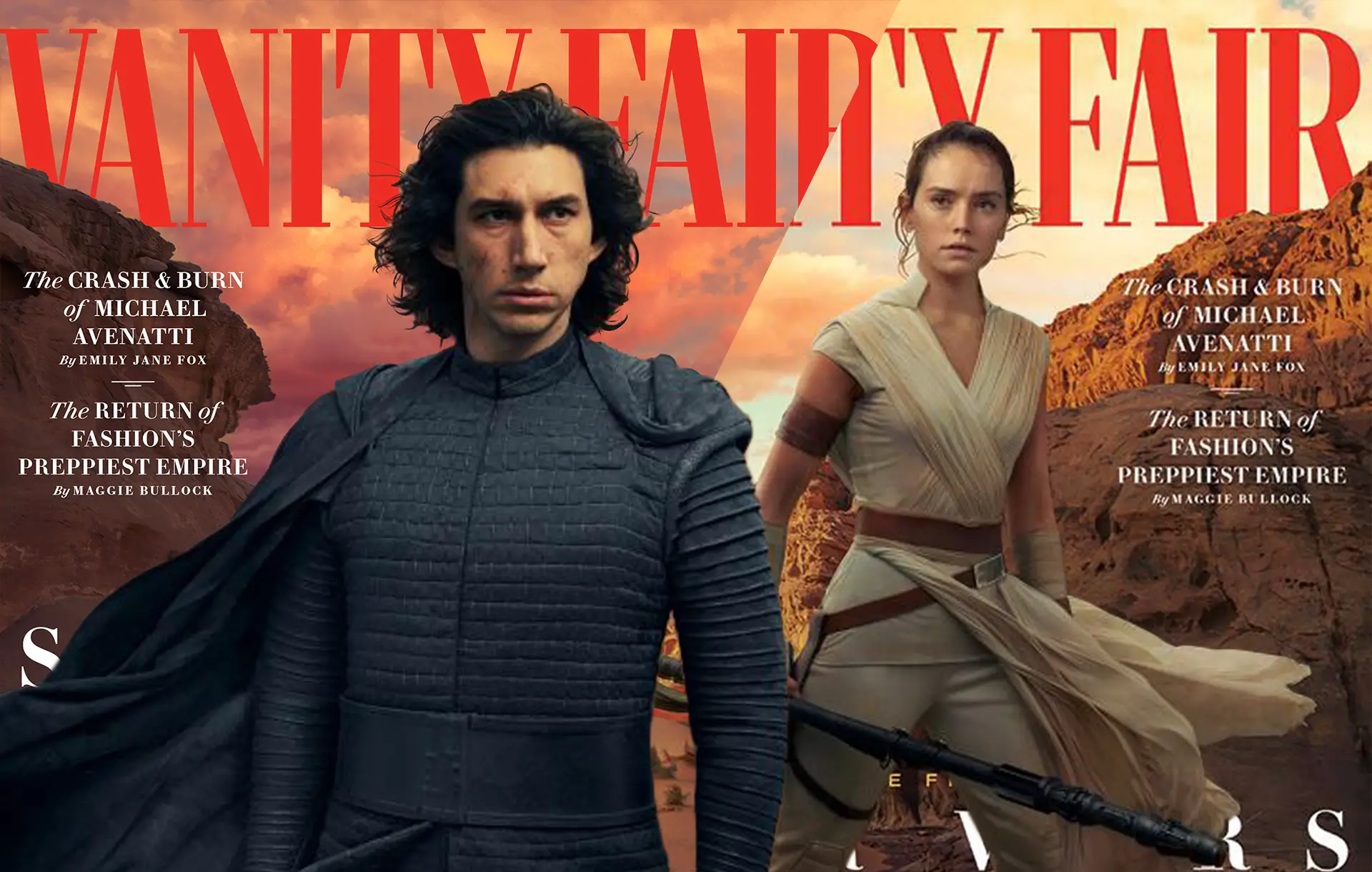 Uncovering the Hidden Spoilers in Vanity Fair's 'Rise of Skywalker' Cover Art | Features | LIVING LIFE FEARLESS