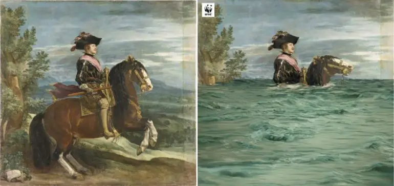 Museo del Prado digitally alters masterpieces to show the effects of climate change | News | LIVING LIFE FEARLESS