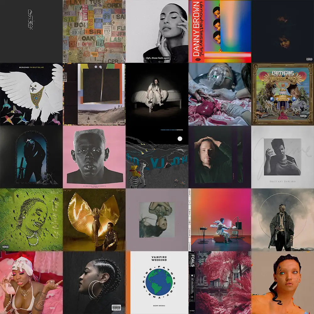 THE Official List Of The Top 25 Albums of 2019 » LIVING LIFE FEARLESS