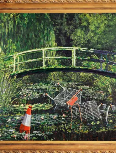 Banksy’s version of a Monet masterpiece expected to fetch millions | News | LIVING LIFE FEARLESS