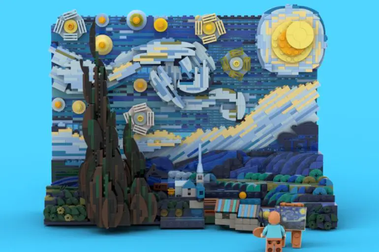 LEGO is producing a Vincent van Gogh 'Starry Night' set | News | LIVING LIFE FEARLESS