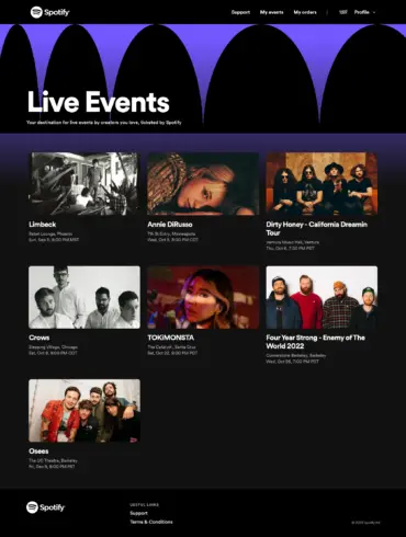 Spotify is Entering the Live Concert Tickets Market | News | LIVING LIFE FEARLESS