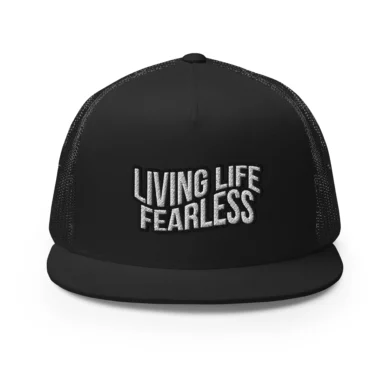 Logo Trucker Cap | Shop | LIVING LIFE FEARLESS