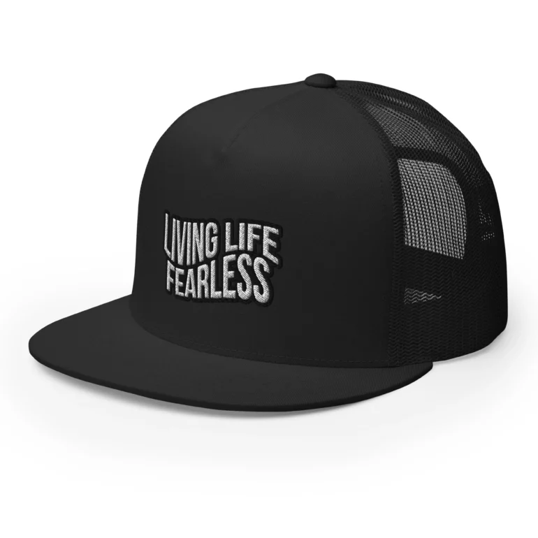 Logo Trucker Cap | Shop | LIVING LIFE FEARLESS