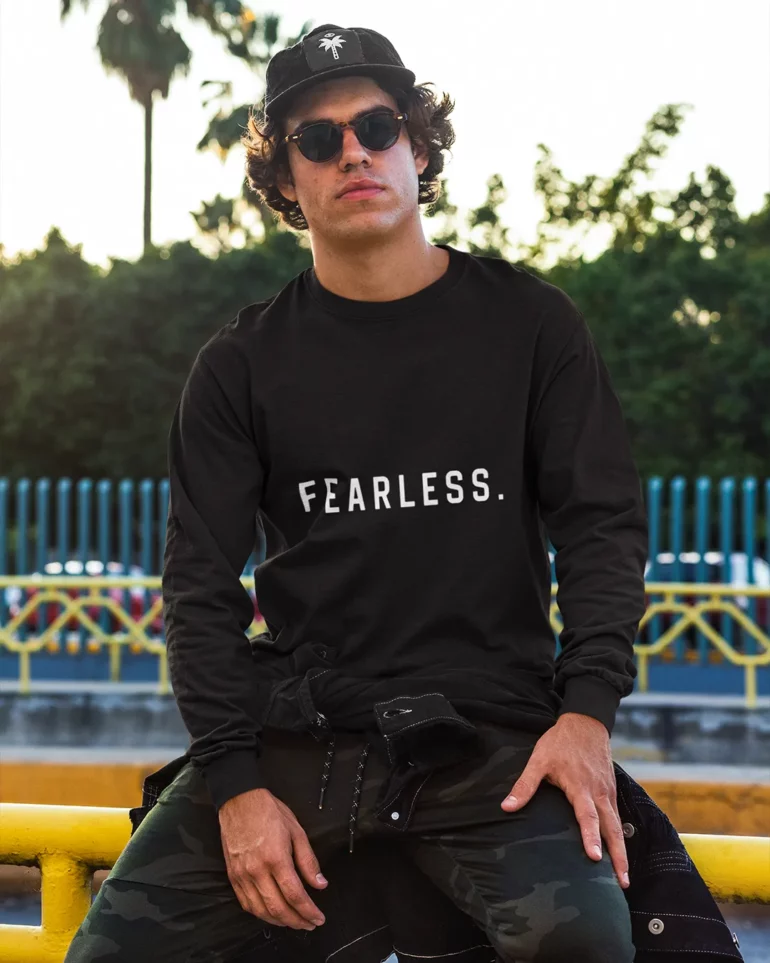 Statement L/S Tee | Shop | LIVING LIFE FEARLESS