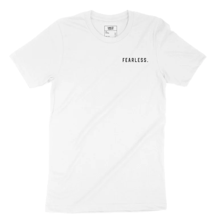 Statement Tee | Shop | LIVING LIFE FEARLESS
