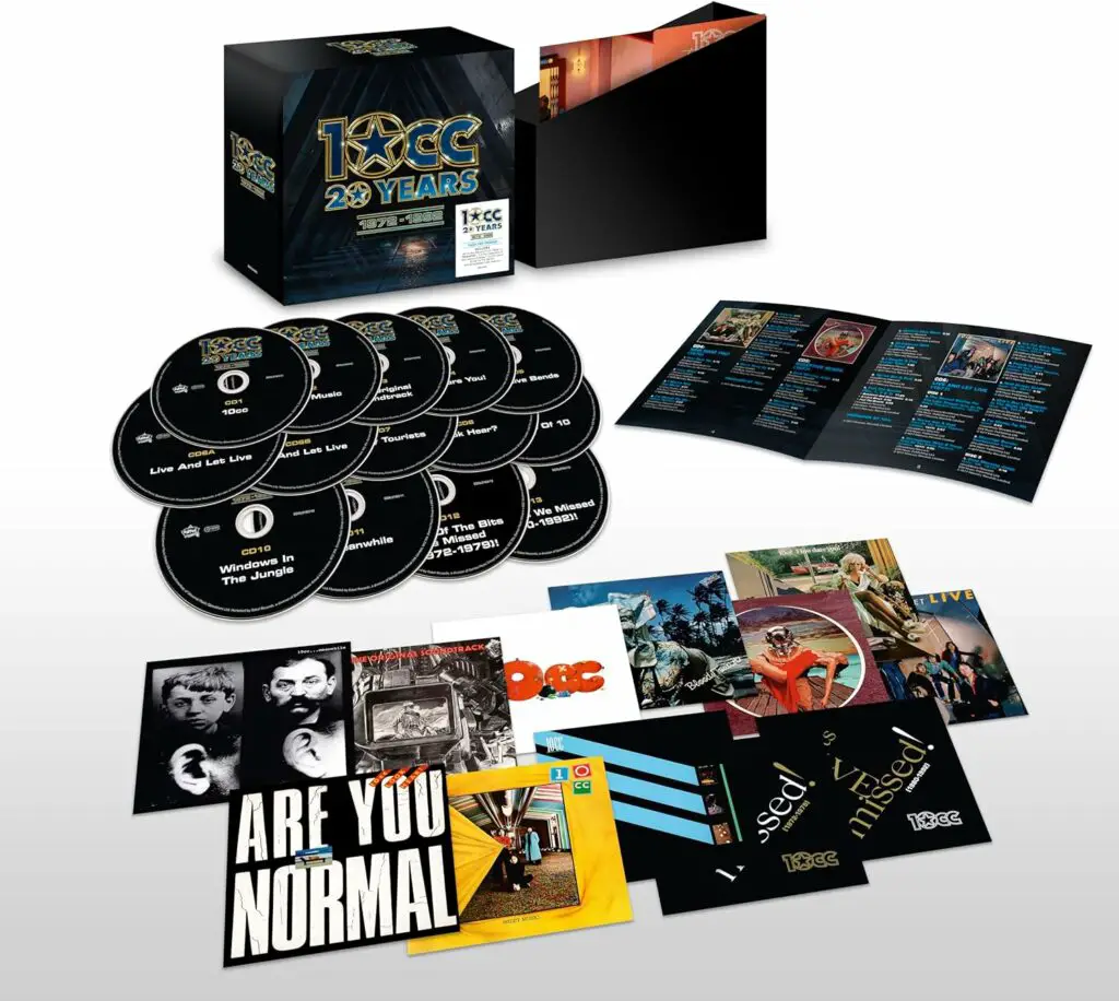 Renowned Brit-Rockers 10cc Get A Huge 14 CD Box Set | News | LIVING LIFE FEARLESS