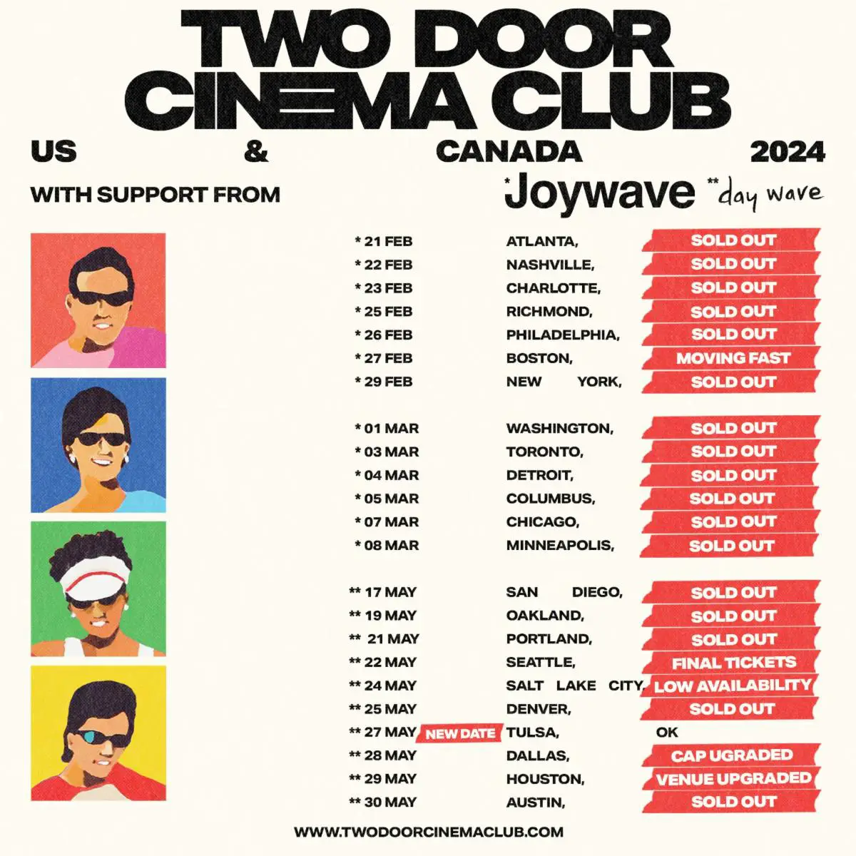 Alt Favorites Joywave Unveil First New Single of 2024 with "Brain Damage" | Latest Buzz | LIVING LIFE FEARLESS