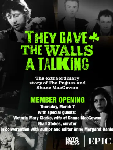 The Pogues and Shane MacGowan Exhibition Will Open in the U.S. For St. Patrick’s Day | News | LIVING LIFE FEARLESS