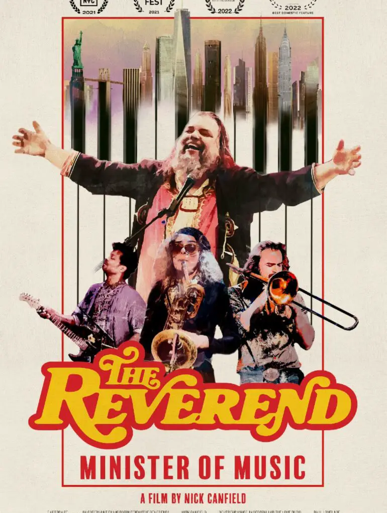 DOC NYC Audience Award Winner The Reverend is Coming to The Criterion Channel | Latest Buzz | LIVING LIFE FEARLESS