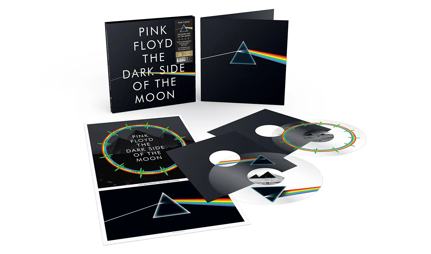 A Collectors Edition of Pink Floyd’s 'Dark Side of the Moon' is Releasing on Clear Vinyl | News | LIVING LIFE FEARLESS