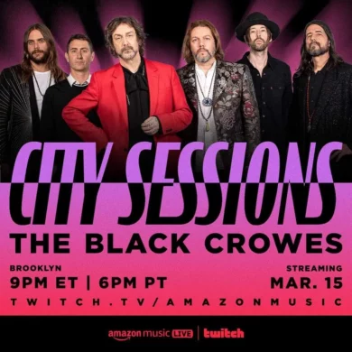 The Black Crowes are Planning a Special Performance at Amazon Music | News | LIVING LIFE FEARLESS