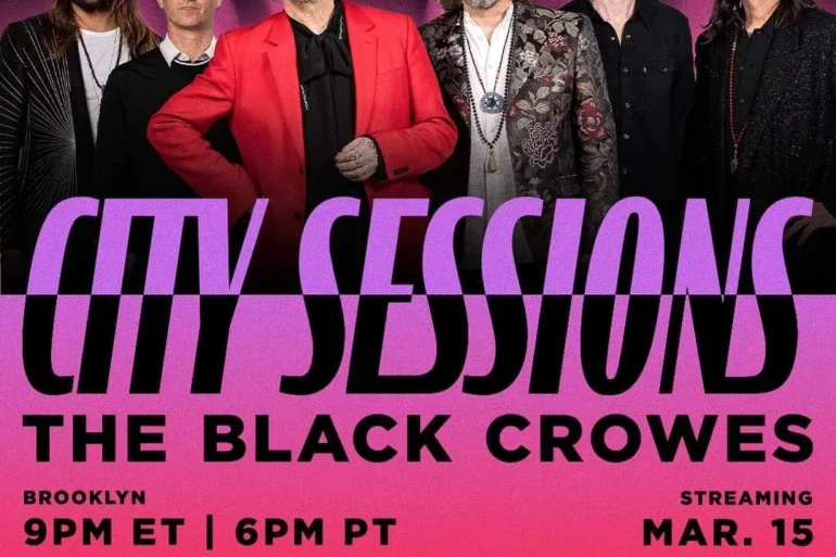 The Black Crowes are Planning a Special Performance at Amazon Music | News | LIVING LIFE FEARLESS