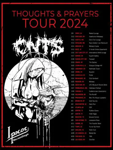 LA Punk Rockers CNTS Announce New Thoughts & Prayers Tour | Latest Buzz | LIVING LIFE FEARLESS