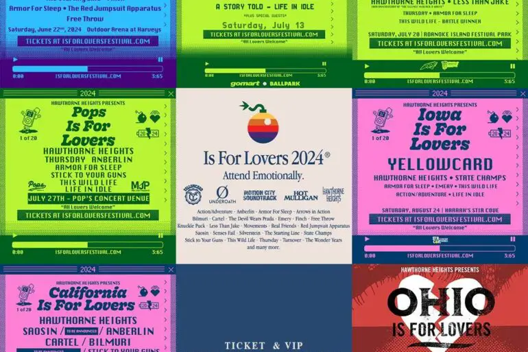 Is For Lovers Music Festival Announces Lineups: The All-American Rejects, Yellowcard, & More | Latest Buzz | LIVING LIFE FEARLESS